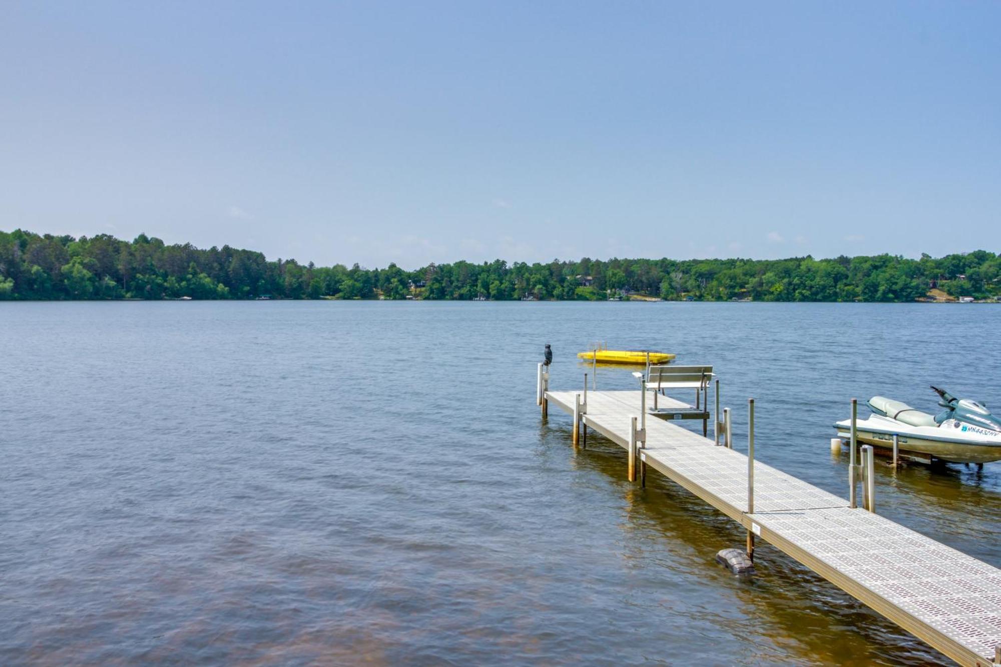 Pequot Lakes Cabin Retreat With Dock And 5 Bikes! Luaran gambar