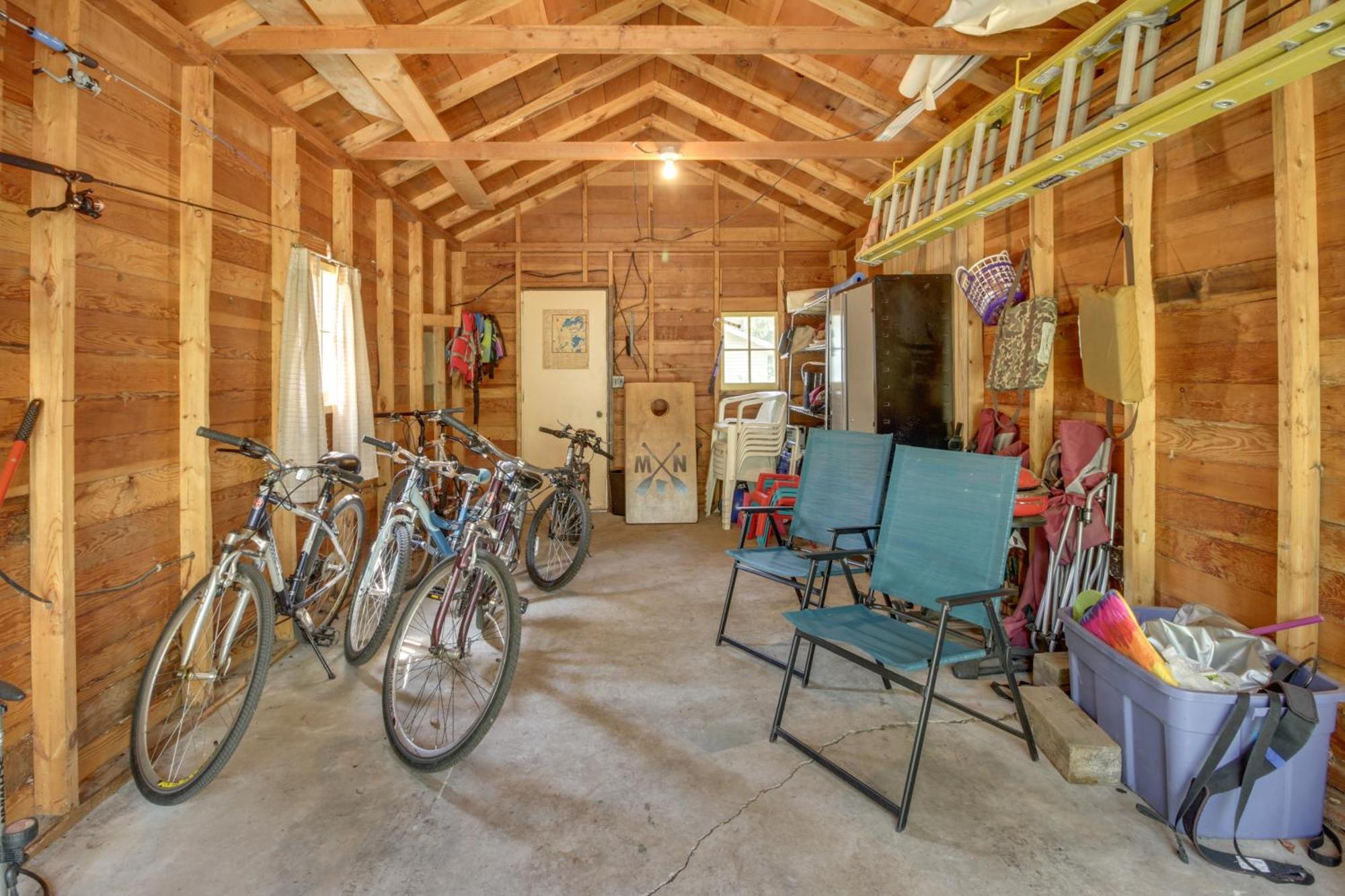 Pequot Lakes Cabin Retreat With Dock And 5 Bikes! Luaran gambar